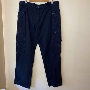 Navy Blue Cargo Pants 38 x 32